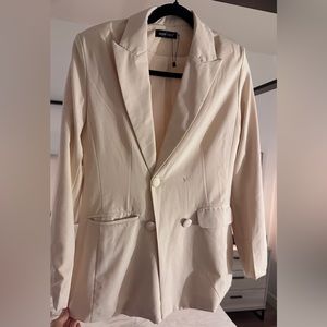 Nude blazer brand new